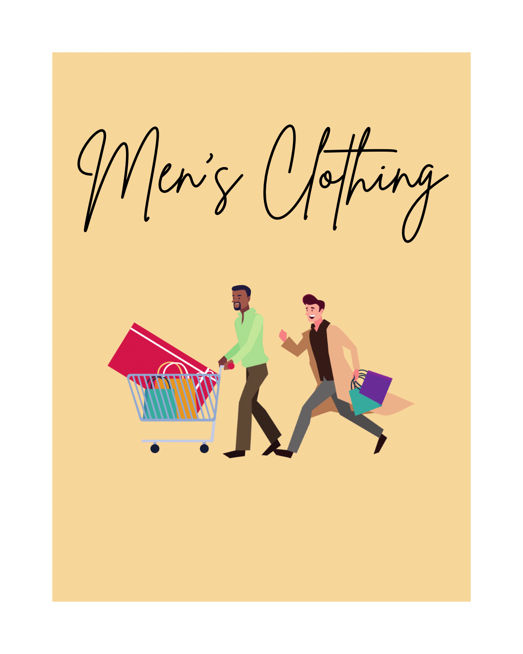 Mens clothing